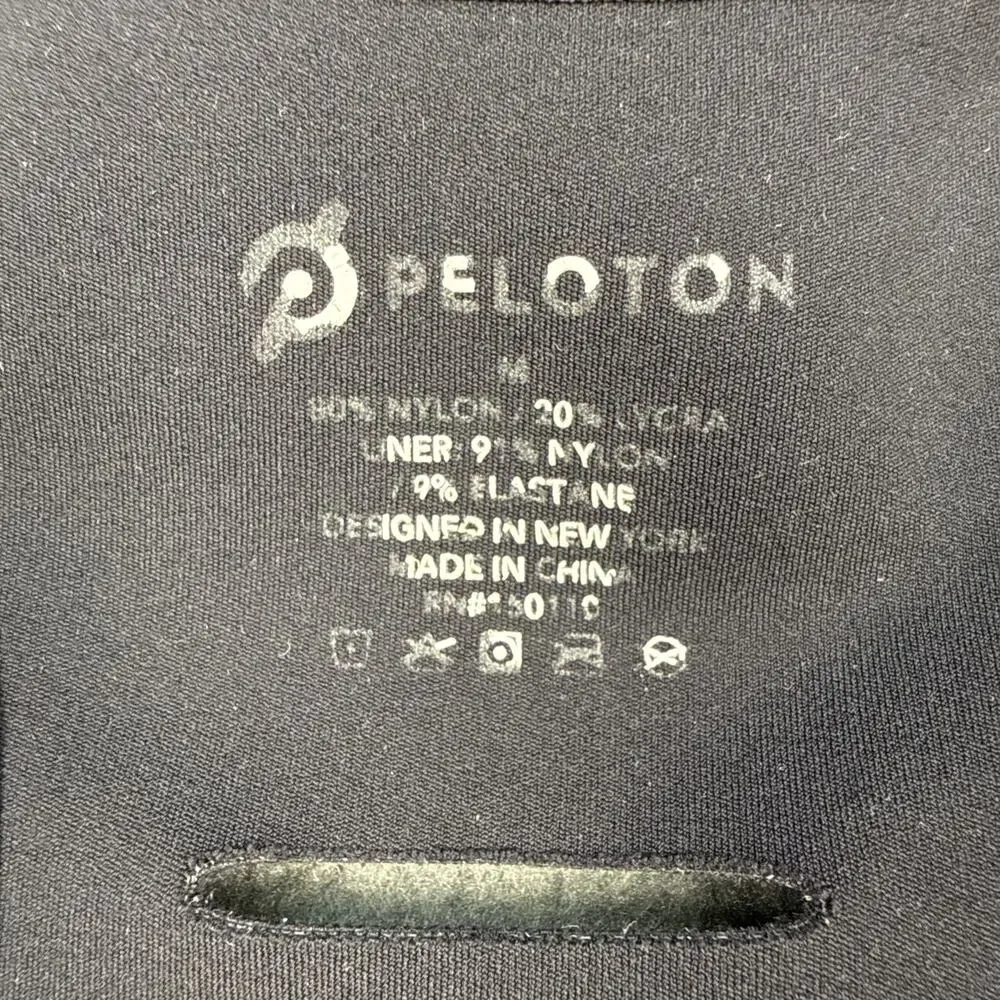 Peloton Sports Bra Size M Medium Support Black